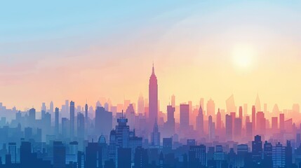 Fototapeta premium New York City is a city of dreams. A place where anything is possible. Where the bright lights of Broadway never go out there is always something new to see or do.