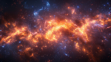 Obraz premium Galaxy, Explosion, texture, deep space