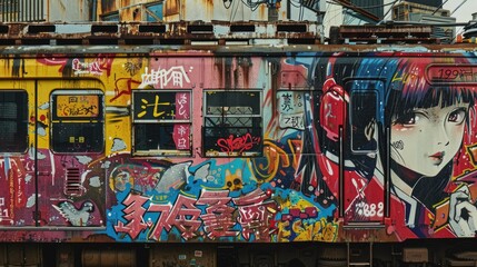 Urban Graffiti Anime