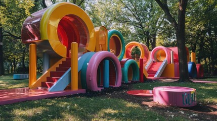 City Park Pop Art Installation