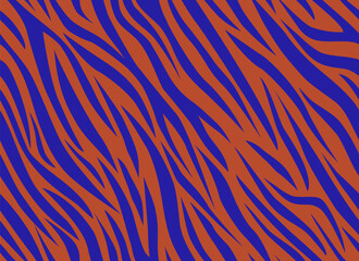 Zebra seamless pattern. Abstract stripes, repeating background. Vector printing for fabrics, posters, banners. 