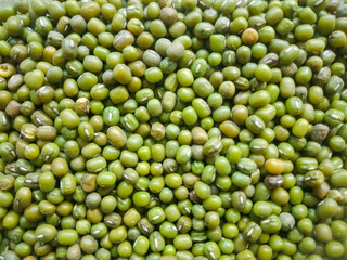 green peas background