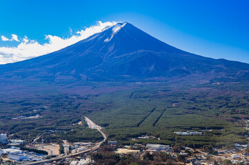 富士山と富士河口湖町