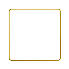 Frame gold 3d