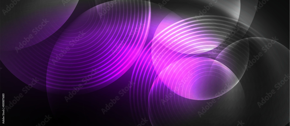 Poster a vibrant violet wave with hints of pink and magenta, resembling a petal of an electric blue flower,