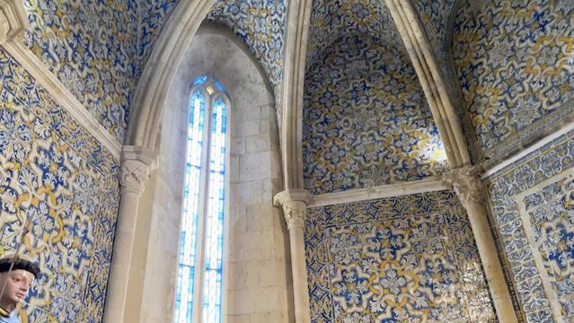 Crypt of a Fallen Soldier in a Portuguese church