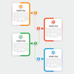 Infographic Elements Steps