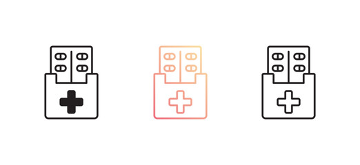 Tablet icon design with white background stock illustration