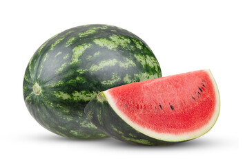 watermelon isolated on transparent png