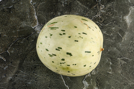 Ripe sweet juicy Dalmatin melon