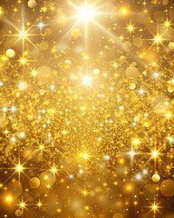 yellow background sparkle