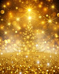 Obraz premium yellow background sparkle