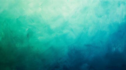 Fototapeta premium Green and blue gradient background, texture