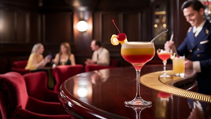 Obraz premium Cocktail in the bar