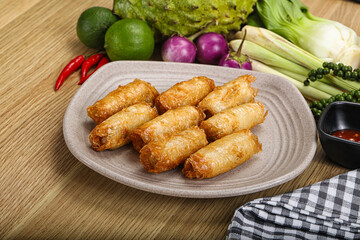 Vietnamese cuisine fried spring roll