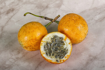 Tropical juice Granadilla Passion fruit