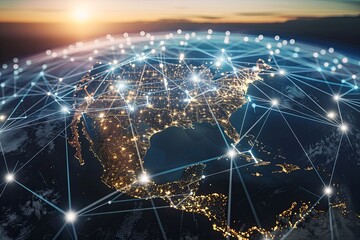 GlobalTech Nexus: Cyber Connectivity & Data Transfer in North America