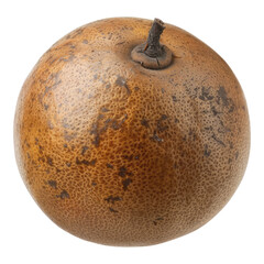 Sapote fruit isolated on transparent background