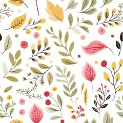 Cozy pillows and blankets seamless pattern for a comfortable and stylish home decor