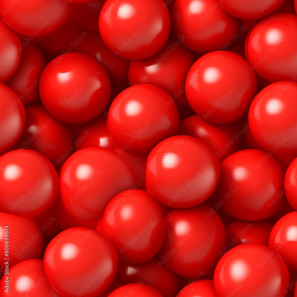 Poster vibrant small red balls gradient seamless pattern background for textile and wallpaper design
