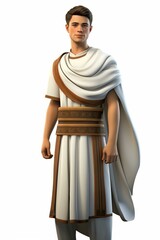 Portrait of a young Roman man