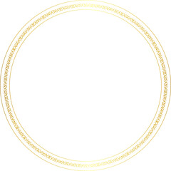 Circle frame gold frames Picture Frame luxury golden frame gold picture frame golden border vector framework banner Gilded Frame Ornate decoration decorative element template isolated background frame