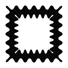 Brutal modern contemporary figure. Swiss design aesthetic with white background.