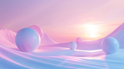 Pastel vector illustration, reverse elements motif, sleek design, gentle morning light, 3D render , 3DCG , cinematic , 8K , high-resolution