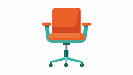 office chair vector art illustration with white background
