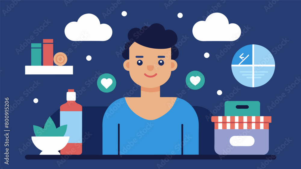 Poster we get a glimpse of the different health benefits the vlogger has personally experienced while using