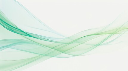 Obraz premium 緑の波、テクスチャー8