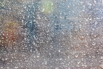 abstract background of dirty unwashed window. cleaning company
