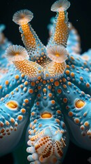 Submerged Symmetry Discover the symmetrical beauty of sea life with macro photography