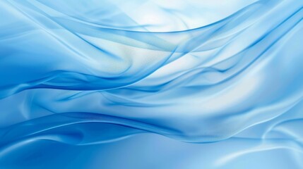 Blue Silk Wave Texture Design