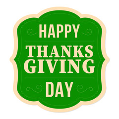 Collection thanksgiving badges retro style vector design in eps 10
