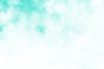 Teal Transparent Smoke Overlay 