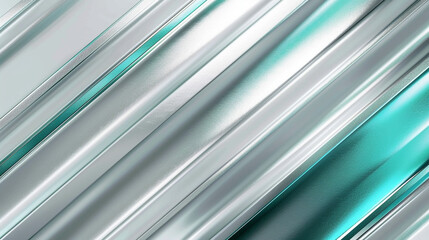 soothing horizontal gradient of silver and turquoise, ideal for an elegant abstract background