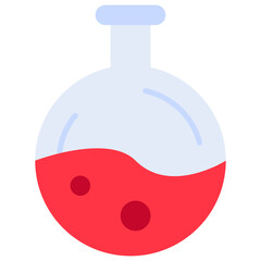Chemistry, experiment, flask Icon