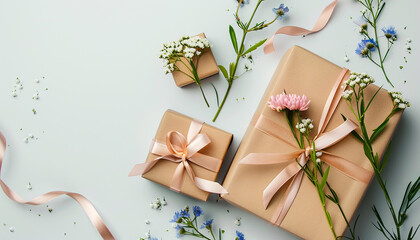 beautiful gift boxes for fathers day generated by AI