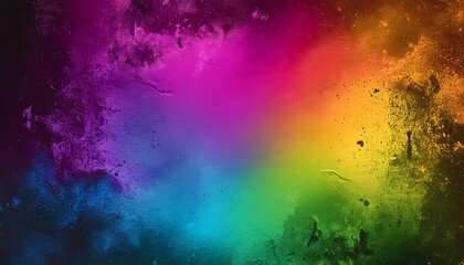 Fototapeta premium Urban Chaos Canvas: Colorful Grunge Texture Background for Your Words