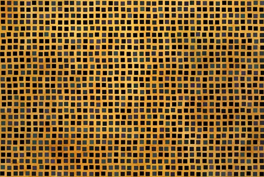 Abstract black and gold geometrical Background.