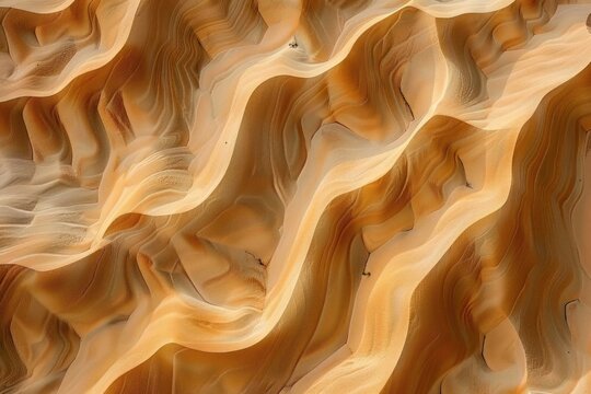 Looking down, observe the intricate patterns formed by the sandy terrain, a testament to the mathematical order inherent in nature.