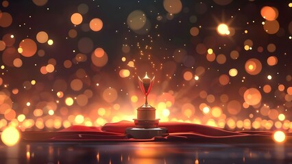 Recognizing talent and achievement with awards in entertainment performance shows . Concept Entertainment Awards, Recognizing Talent, Achievement, Performance Shows, Celebrating Excellence