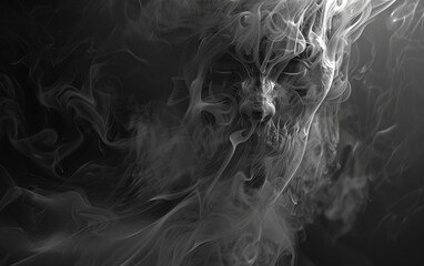 The Emergence of a Monstrous Presence, A Glimpse of the Monster's Face, Smoke Shroud
