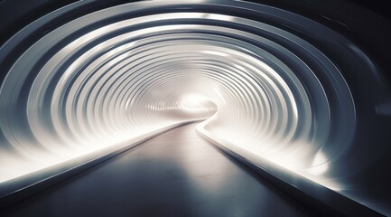 Futuristic Tunnel Illusion