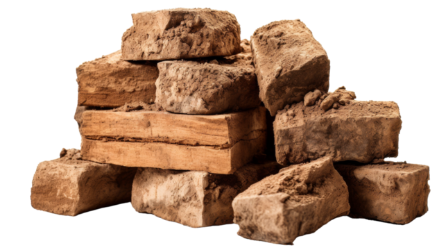 A cohesive arrangement of various rocks sitting closely together in a natural pattern