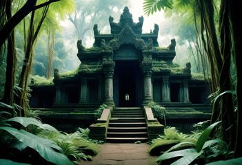 An ancient temple hidden deep within a jungle 2 (46)