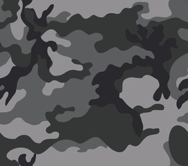 
Texture camouflage gray background, repeat pattern, military uniform, urban street design