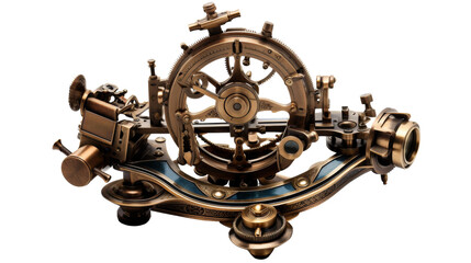 Obraz premium A clock sits regally atop a stand, ticking away the seconds