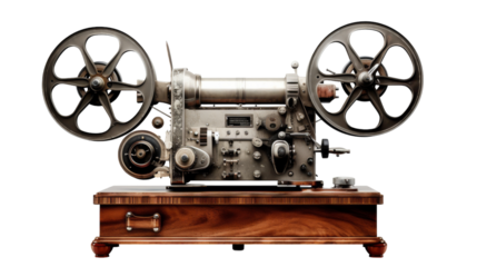 A mechanical device sits atop a table, its intricate design hinting at its mysterious purpose